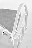 Кресло качалка HALMAR MAX BIS PLUS белый, фото 3