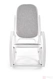 Кресло качалка HALMAR MAX BIS PLUS белый, фото 4