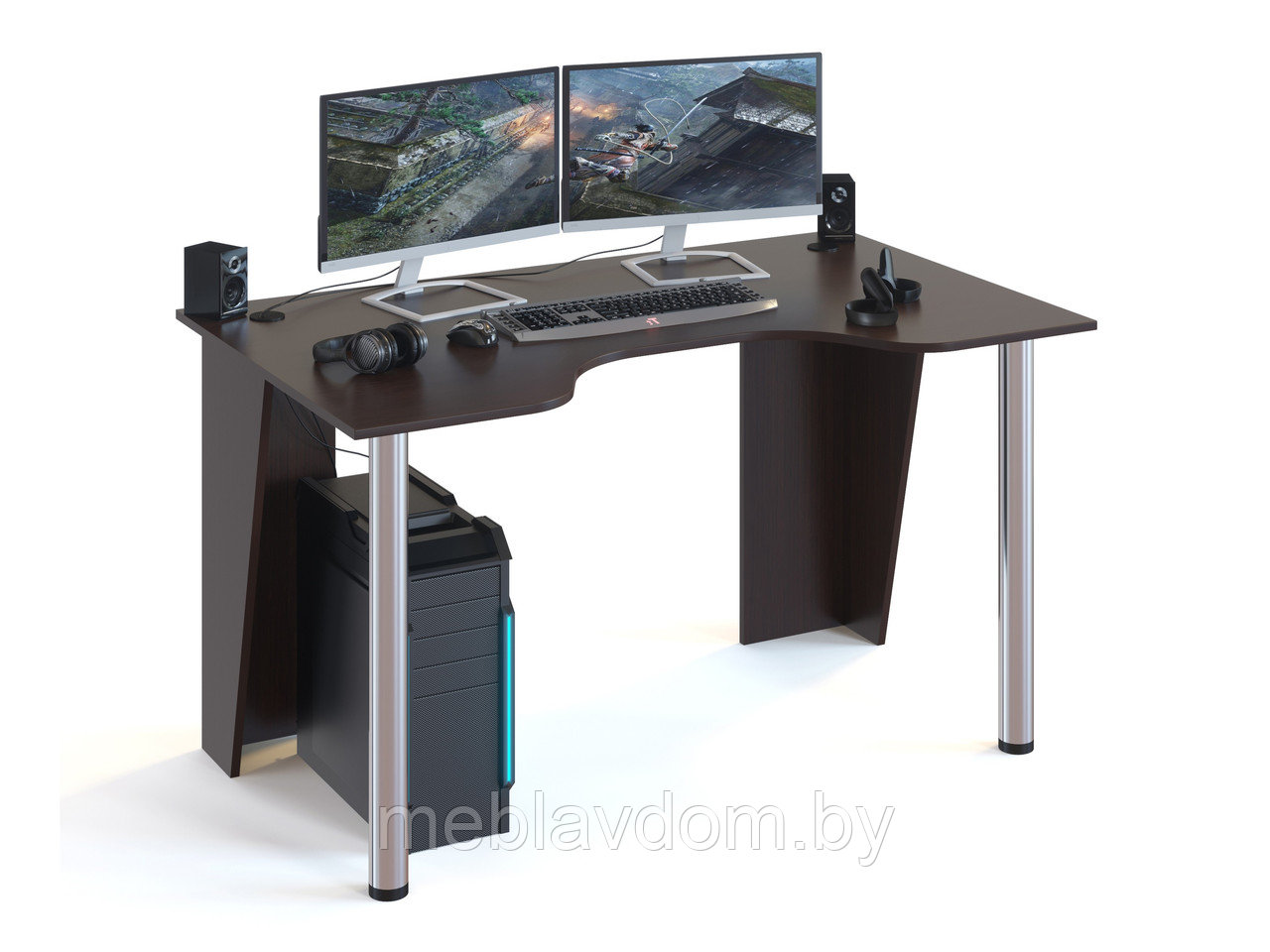 Игровой компьютерный стол КСТ-18 - фото 4 - id-p178805876