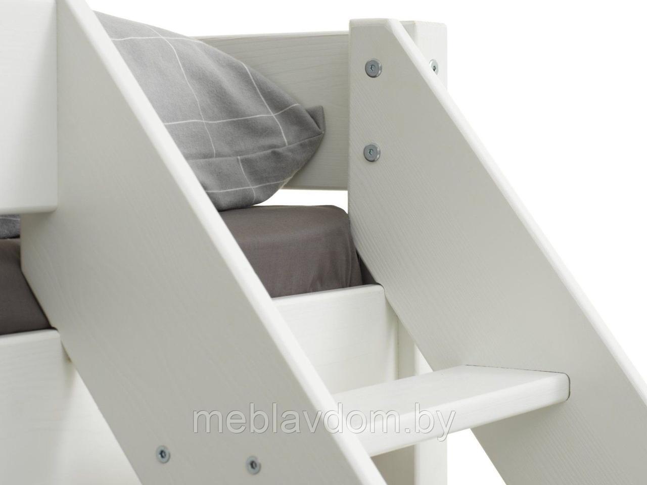 Кровать двухъярусная Vestervig воск (90/150x200) - фото 5 - id-p178806815