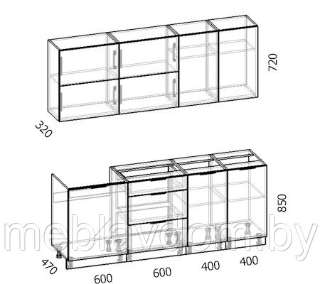 Кухня Мix Top-35 (2,0 м) - фото 2 - id-p178806023