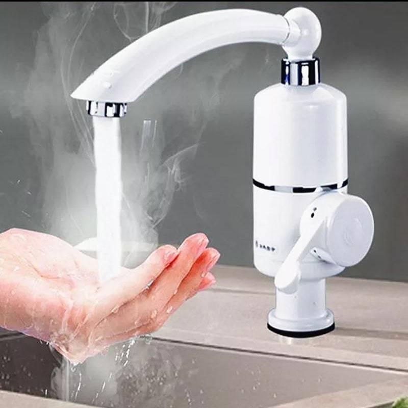 Проточный электрический водонагреватель Instant Electric Heating Water Faucet - фото 1 - id-p121294416