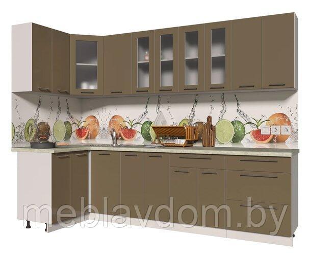 Угловая кухня Мила Пластик 1,2х2,8м. - фото 1 - id-p178806128