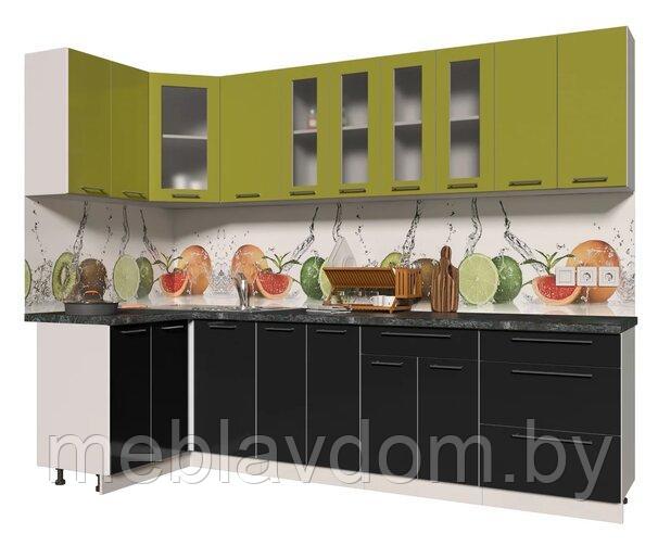 Угловая кухня Мила Пластик 1,2х2,8м. - фото 3 - id-p178806128