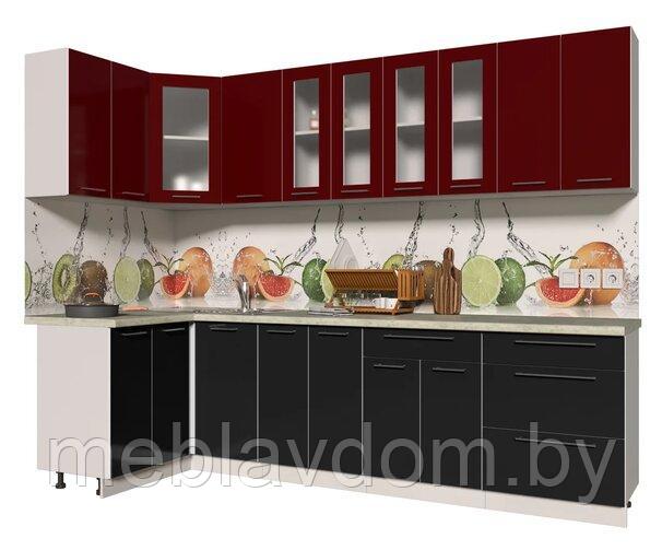 Угловая кухня Мила Пластик 1,2х2,8м. - фото 4 - id-p178806128