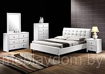 Кровать Halmar SAMARA (белый) (160х200)