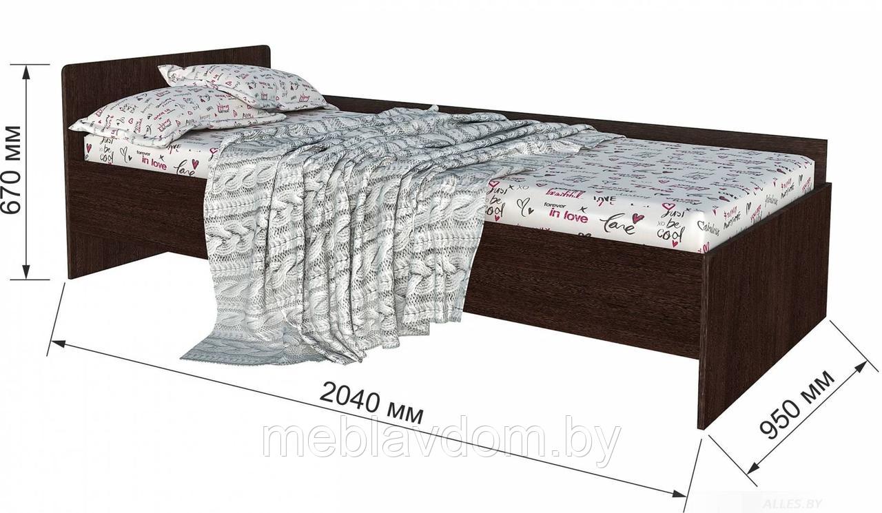 Односпальная кровать Анеси-4 - фото 3 - id-p178806388