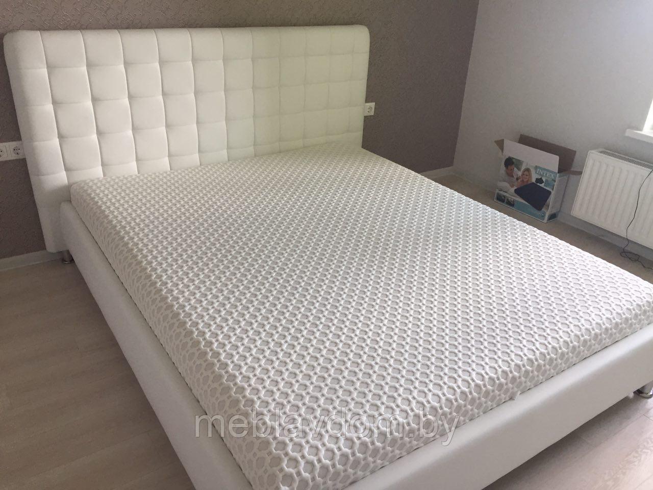 Кровать Corso-3 (160х200) белая - фото 1 - id-p178806469