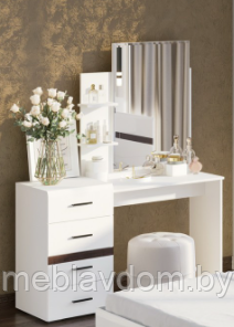 Стол туалетный с зеркалом Соло SV-МЕБЕЛЬ - фото 1 - id-p178806567