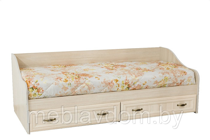 Кровать с ящиками Вега ДМ-09 ПХМ (2000х900)