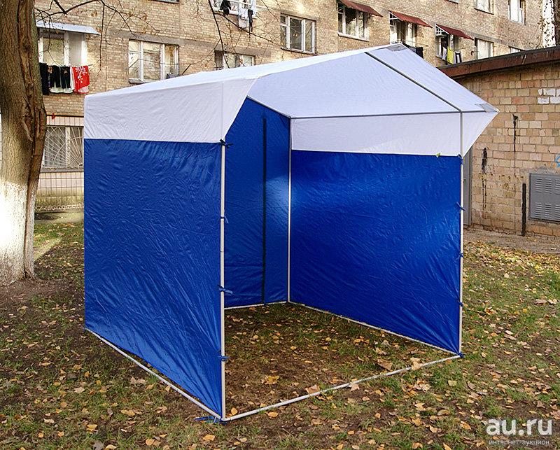 Палатка торговая размер 2х2 (труба 25мм) ткань Оксфорд 300-D - фото 1 - id-p178807212