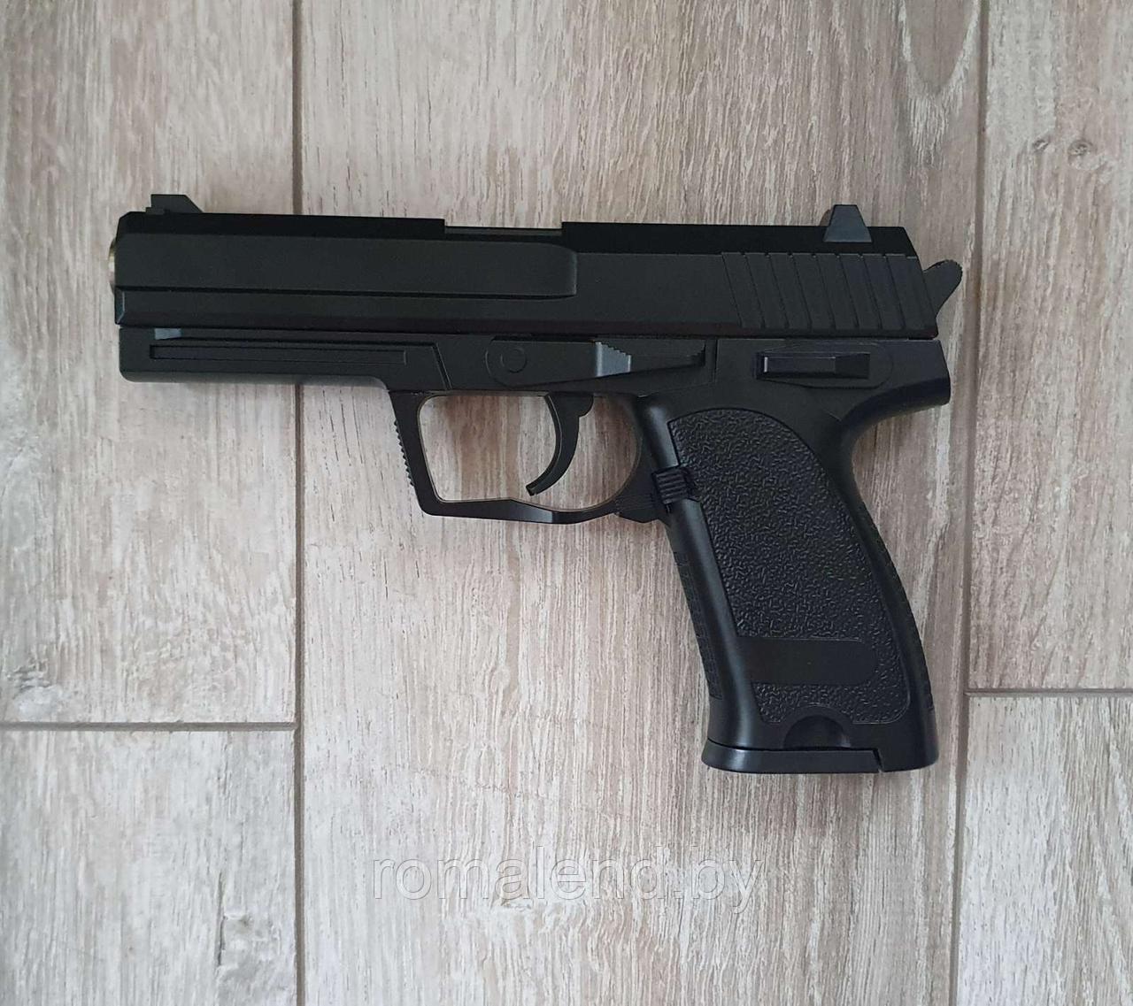 Пистолет игрушечный пневматический металлический Airsoft Gun C2 - фото 2 - id-p178818852