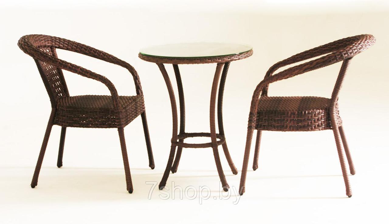 Комплект садовой мебели DECO 2 с круглым столом, серый - фото 2 - id-p178819714