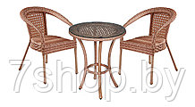 Комплект садовой мебели DECO 2 с круглым столом, капучино