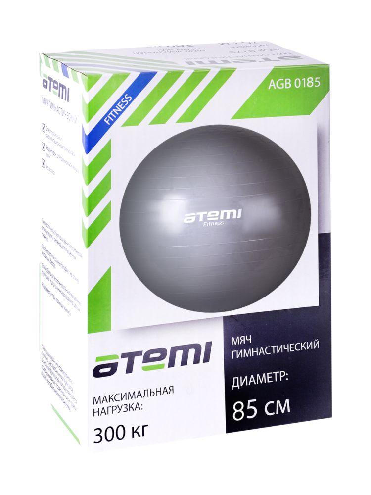Гимнастический мяч Atemi AGB-01-85 85 см серый Антивзрыв - фото 3 - id-p178819701