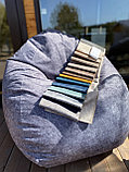 Кресло-мешок "devi", кожа искусственная, фото 5