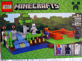Майнкрафт Minecraft конструктор на 241+ деталей 40006