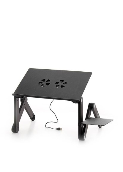 Столик трансформер для ноутбука с вентилятором Multifunctional Laptop Table T8 - фото 4 - id-p178839506