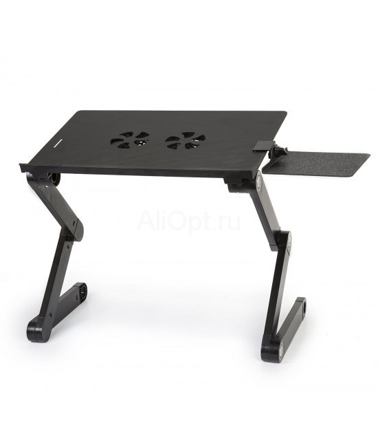 Столик трансформер для ноутбука с вентилятором Multifunctional Laptop Table T8 - фото 8 - id-p178839506