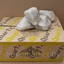 Камень для бани(сауны) Белый кварц -купить 20 кг