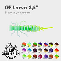 СИЛИКОНОВАЯ ПРИМАНКА GREEN FISH Larva 3,5"