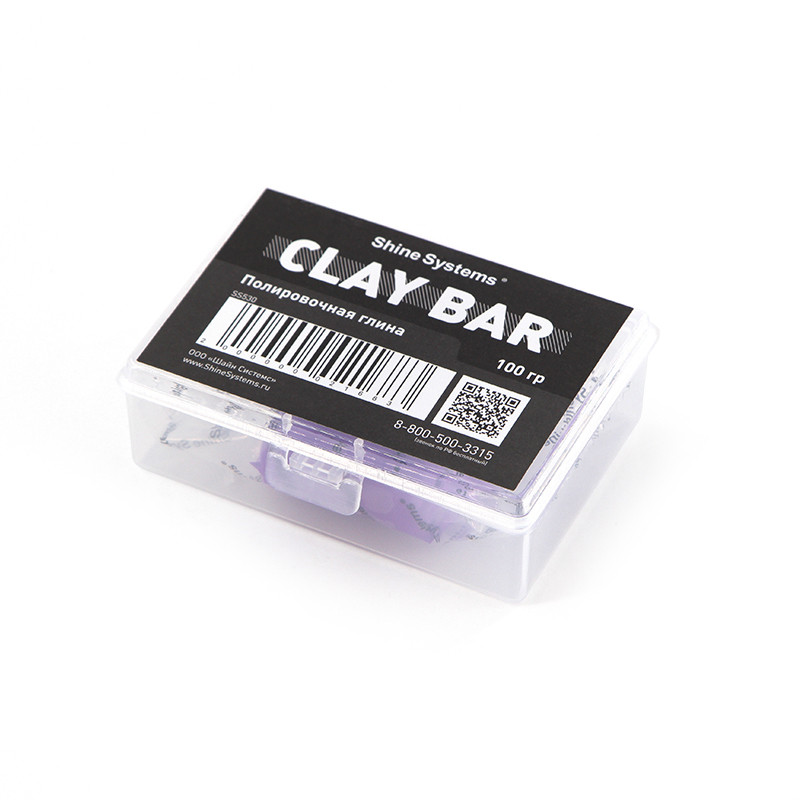 Clay Bar - Полировальная глина | Shine Systems | 100гр - фото 1 - id-p177905535