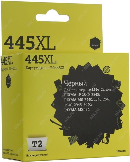 Картридж T2 ic-cPG445XL Black для Canon PIXMA MG2440/2540/2545/2940/2945/3040,MX494,iP2840/2845