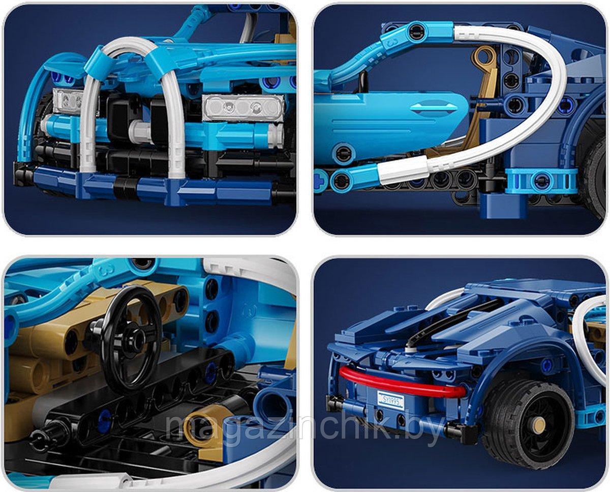 Конструктор CaDa Bugatti Chiron C52025, 377 дет., Техник, инерционный - фото 6 - id-p178841187