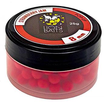 Lion Baits Бойл (pop-up) Strawberry Jam 8 мм - 25 г