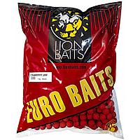 Lion Baits Бойлы тонущие серии EURO BAITS 20 мм (Клубничный джем) Strawberry Jam - 5 кг