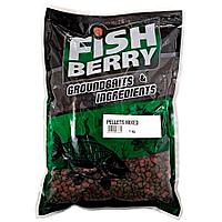 Lion Baits Пеллетс карповый медленно растворимый FishBerry Mixed миксованный - 1 кг