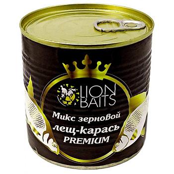 Lion Baits Зерновая смесь микс PREMIUM "Лещ-Карась" - 430мл