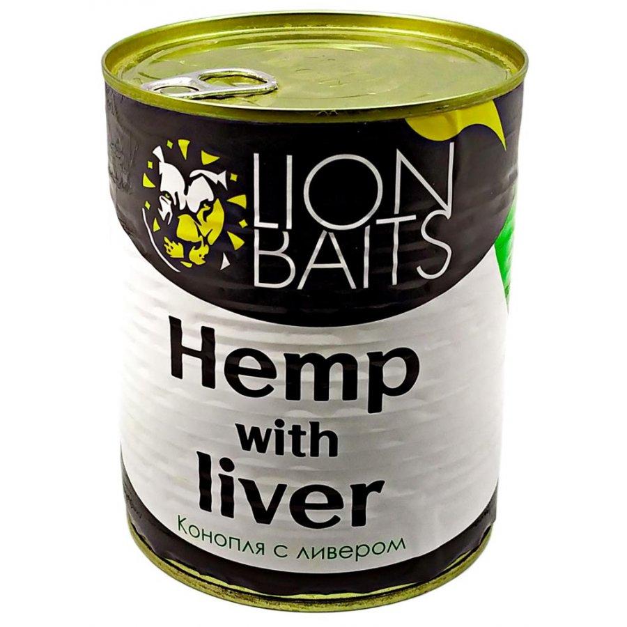 Lion Baits Hemp with liver Конопля с ливером - 900 мл