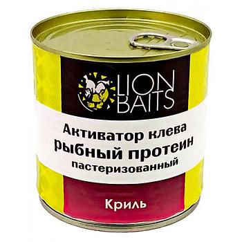 Lion Baits Активатор клева "Рыбный протеин" пастеризованный "КРИЛЬ" - 430 мл