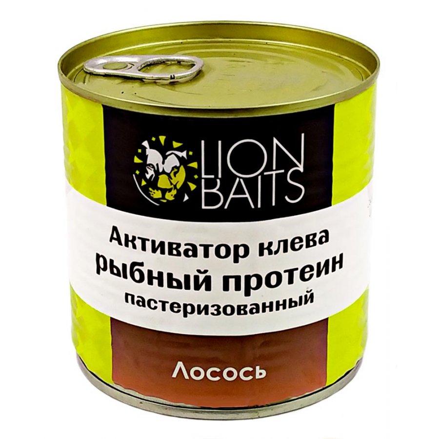Lion Baits Активатор клева "Рыбный протеин" пастеризованный "ЛОСОСЬ" - 430 мл