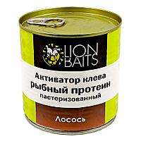 Lion Baits Активатор клева "Рыбный протеин" пастеризованный "ЛОСОСЬ" - 430 мл