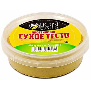 Lion Baits Сухое тесто протеиновое Форель-сыр 50 гр