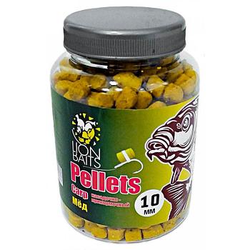 Lion Baits Пеллетс карповый Carp pellets Мед 10 мм - 300 гр