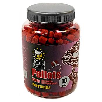 Lion Baits Пеллетс карповый Carp pellets Фрутелла 10 мм - 300 гр