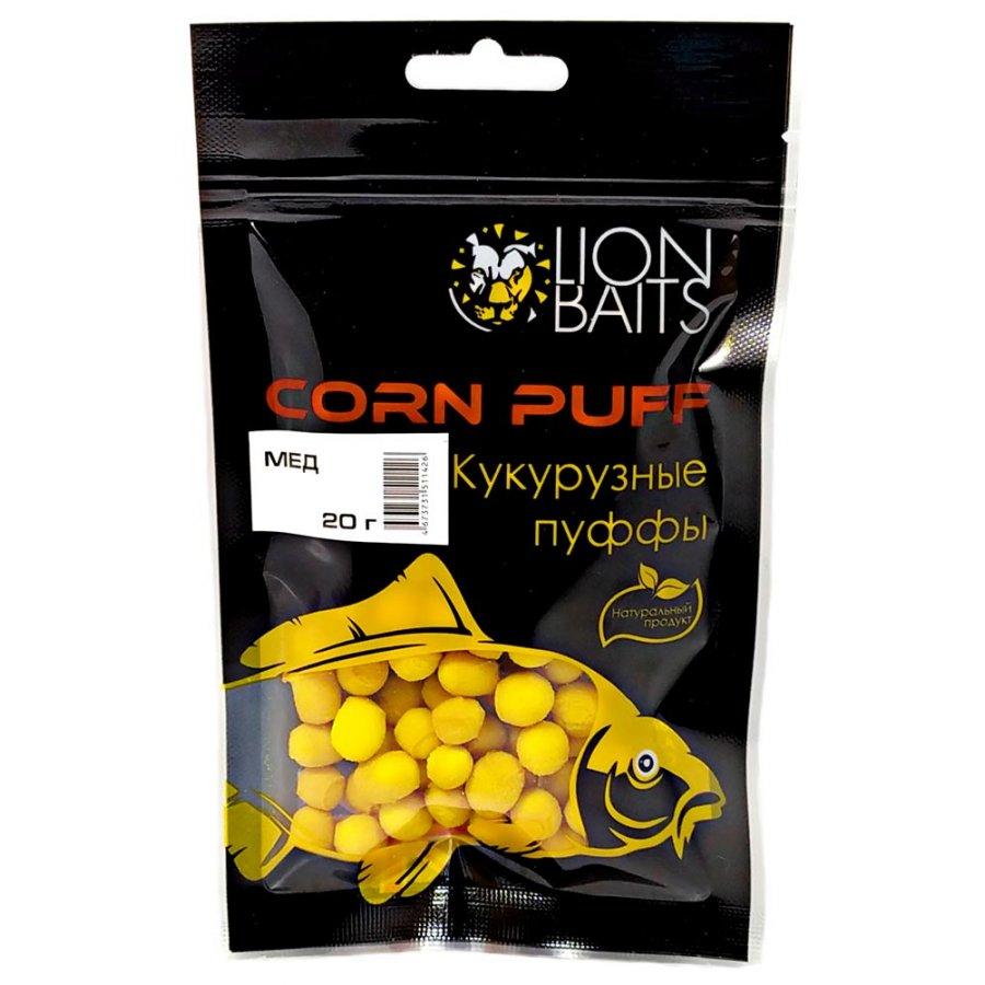 Lion Baits (Corn puff) Кукурузные пуффы "Мед" - 20 гр