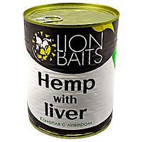 Lion Baits Hemp with liver Конопля с ливером - 900 мл