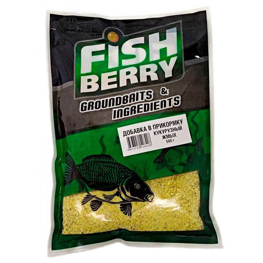 FishBerry Добавка в прикормку "Кукурузный жмых" - 500 гр