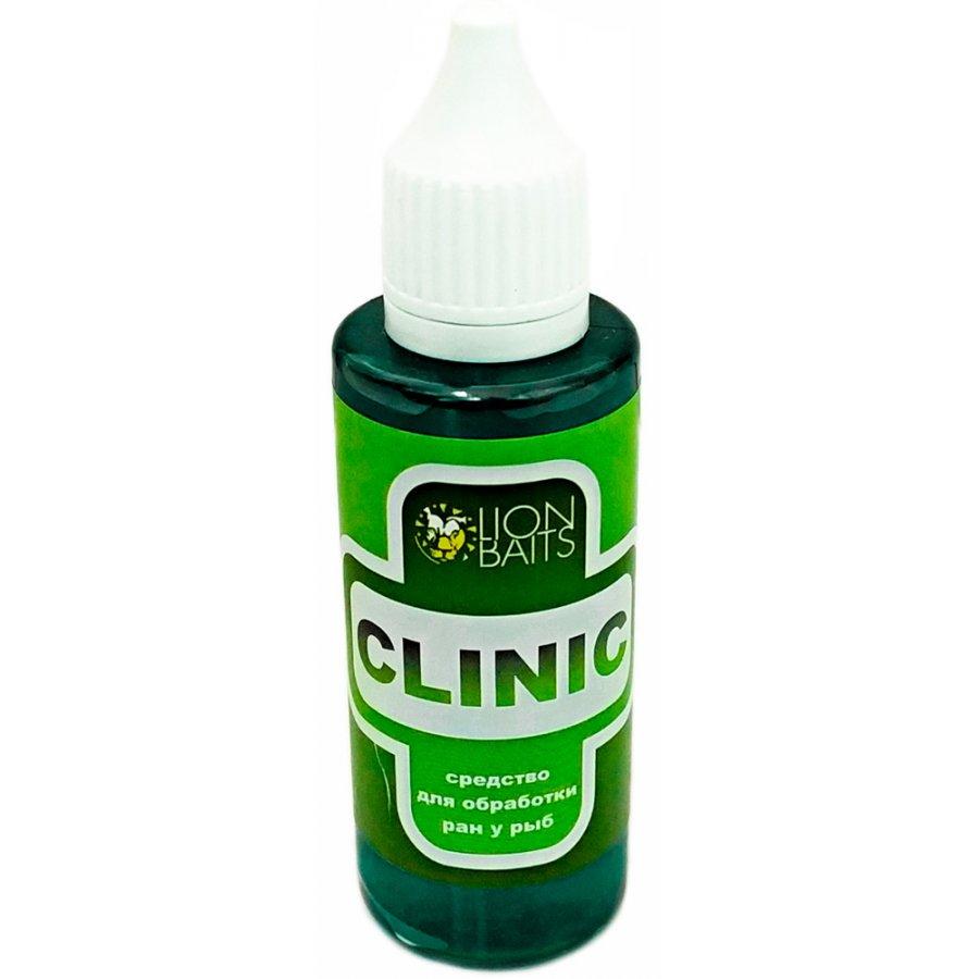 Lion Baits Clinic - 50 мл Средство для обработки ран (зеленый цвет)