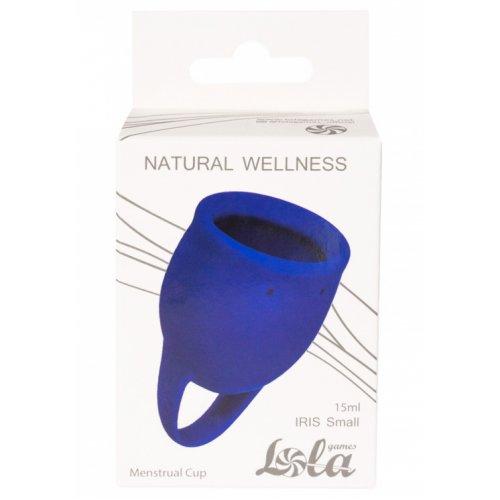 Менструальная чаша Lola Toys Natural Wellness Magnolia Iris Blue 15 мл - фото 5 - id-p178843627