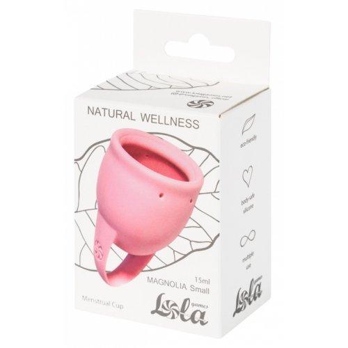 Менструальная чаша Lola Toys Natural Wellness Magnolia Light Pink 15 мл - фото 1 - id-p178843630