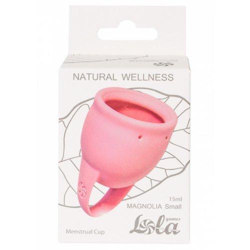 Менструальная чаша Lola Toys Natural Wellness Magnolia Light Pink 15 мл - фото 3 - id-p178843630