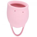 Менструальная чаша Lola Toys Natural Wellness Magnolia Light Pink 20 мл, фото 2