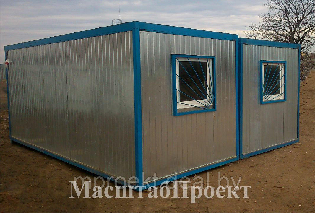 Строительная бытовка в аренду Беларусь 6000х2400х2500 - фото 1 - id-p28906299