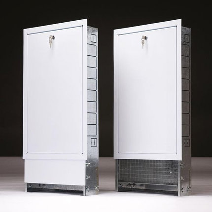 Шкаф распределительный встроенный универсальный GROTA ШРВ-У-3 (8-10 выходов) с внутренней дверцей, фото 2