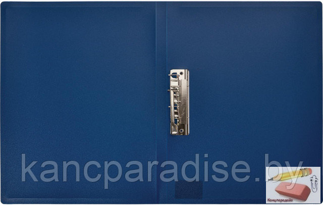 Папка с зажимом Attache Economy 055Z-E, 16 мм., 400 мкм., синяя - фото 2 - id-p178851102